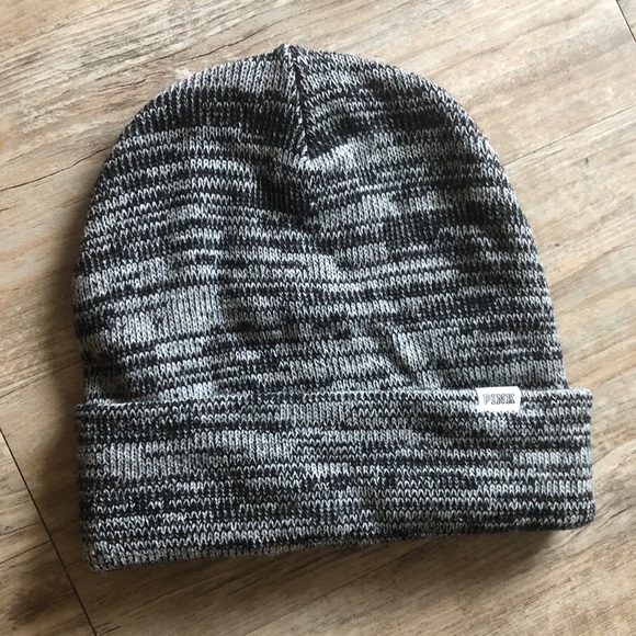 PINK Victoria's Secret Accessories - NWOT 💋 PINK Victoria’s Secret Marled Beanie